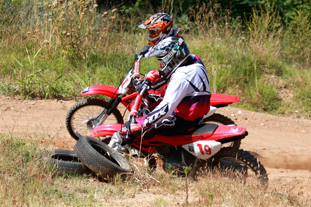 Albert Arenas y yo (dirt-track)