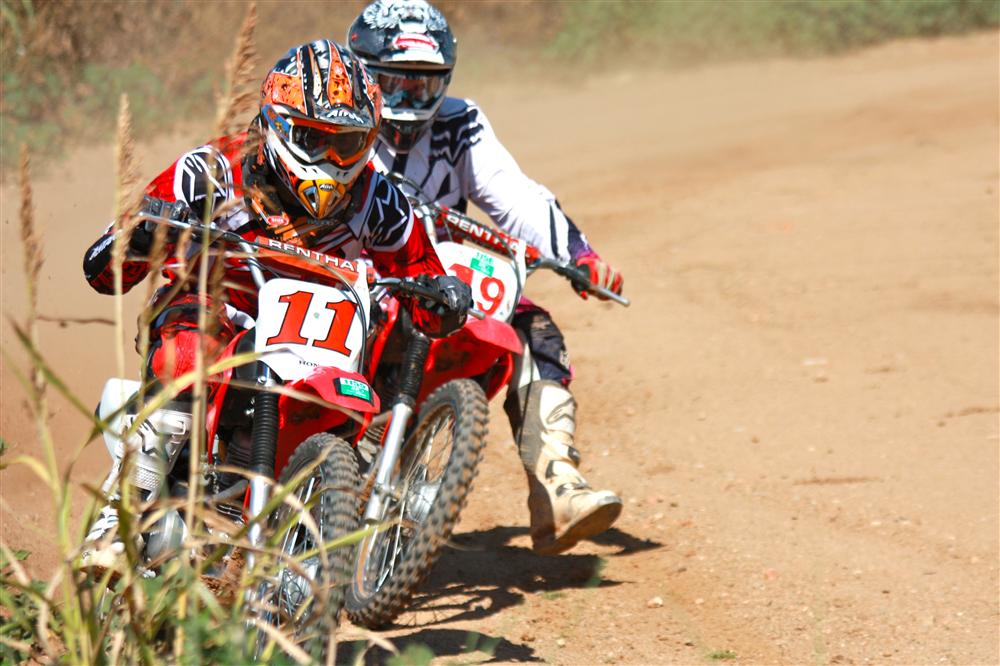 Albert Arenas y yo (dirt-track)