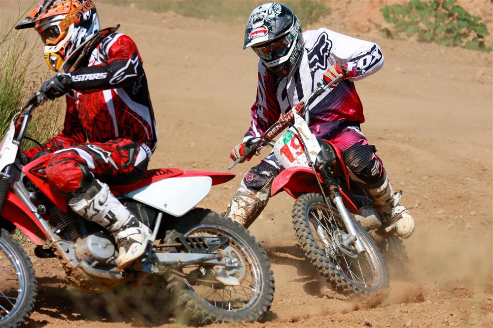 Albert Arenas y yo (dirt-track)