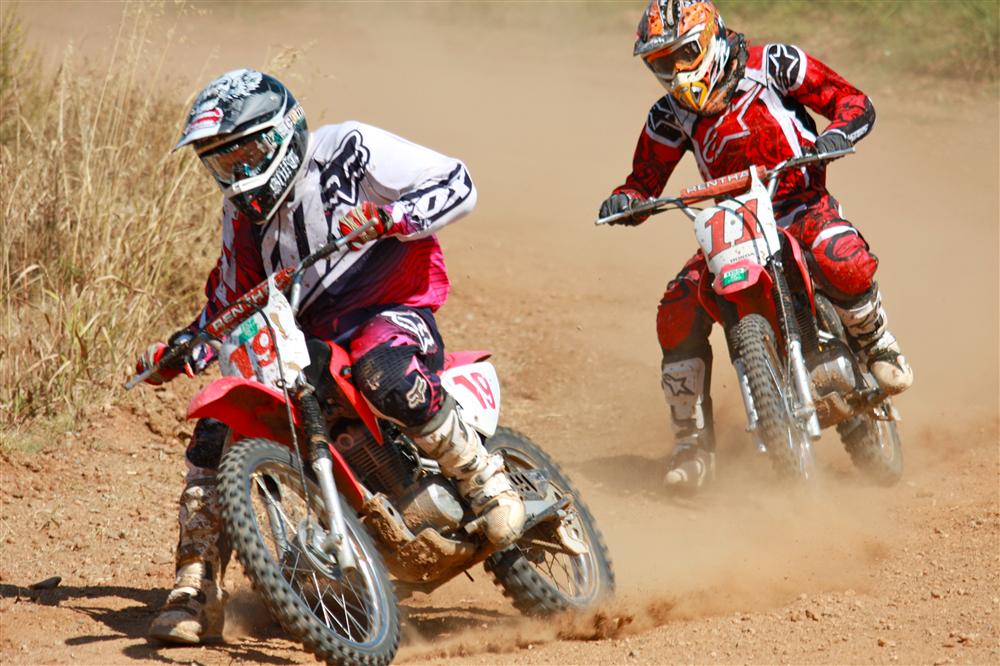 Albert Arenas y yo (dirt-track)