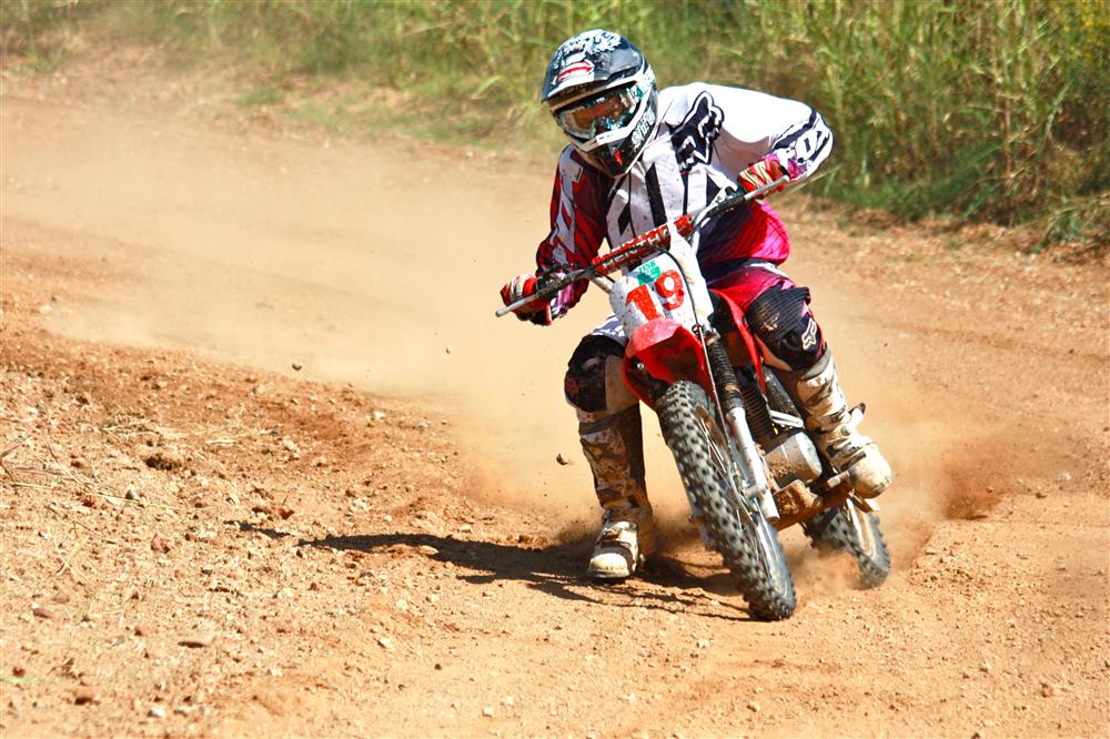 Gabri Rodrigo dirt-track