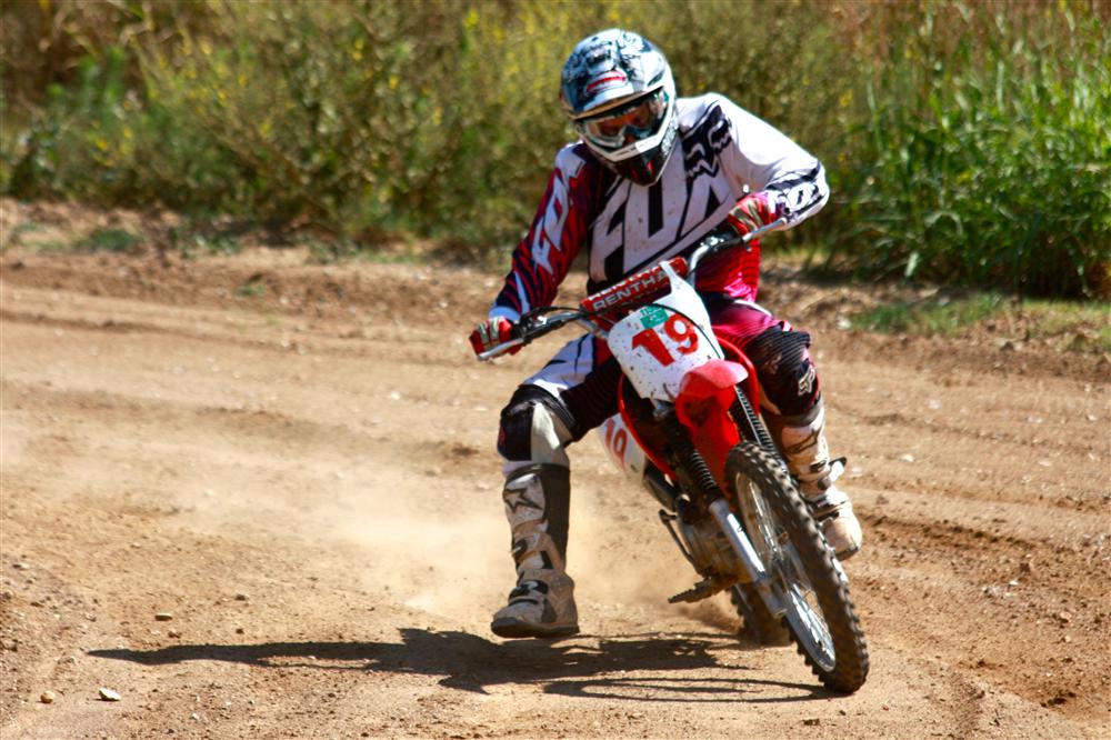Gabri Rodrigo dirt-track