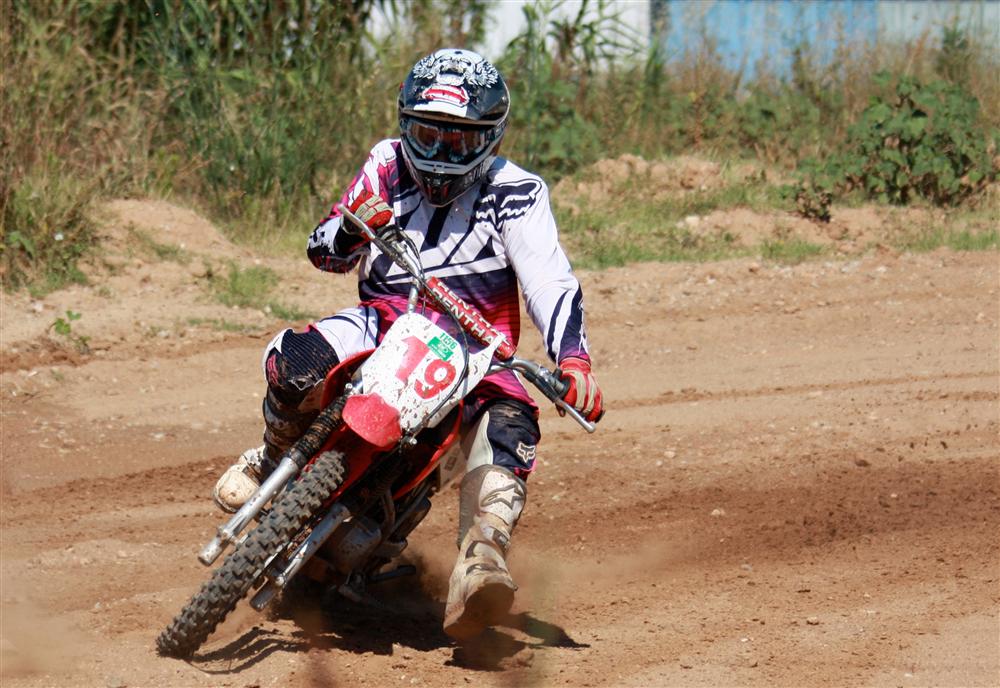 Gabri Rodrigo dirt-track