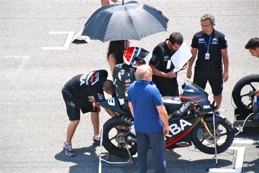 Parrilla carrera montmelo 2012