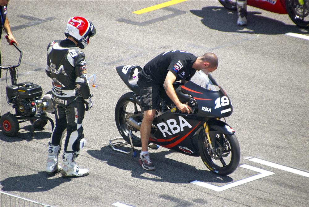 Parrilla carrera montmelo 2012