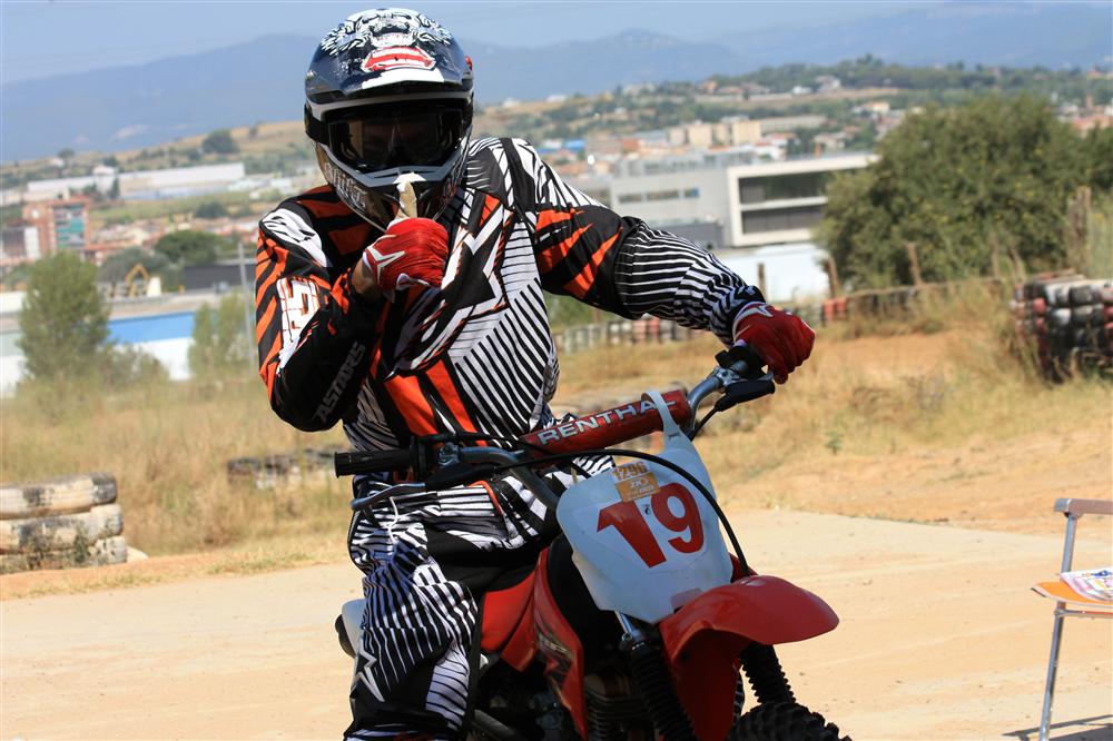 Gabri Rodrigo dirt-track