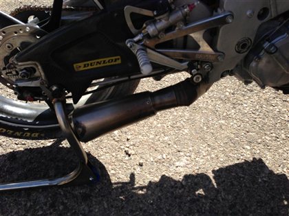 tubo de escape caida UEM