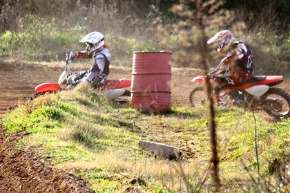 Marc Marquez #93 y Gabri Rodrigo #19