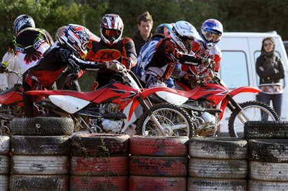 Marc Marquez #93 y Gabri Rodrigo #19