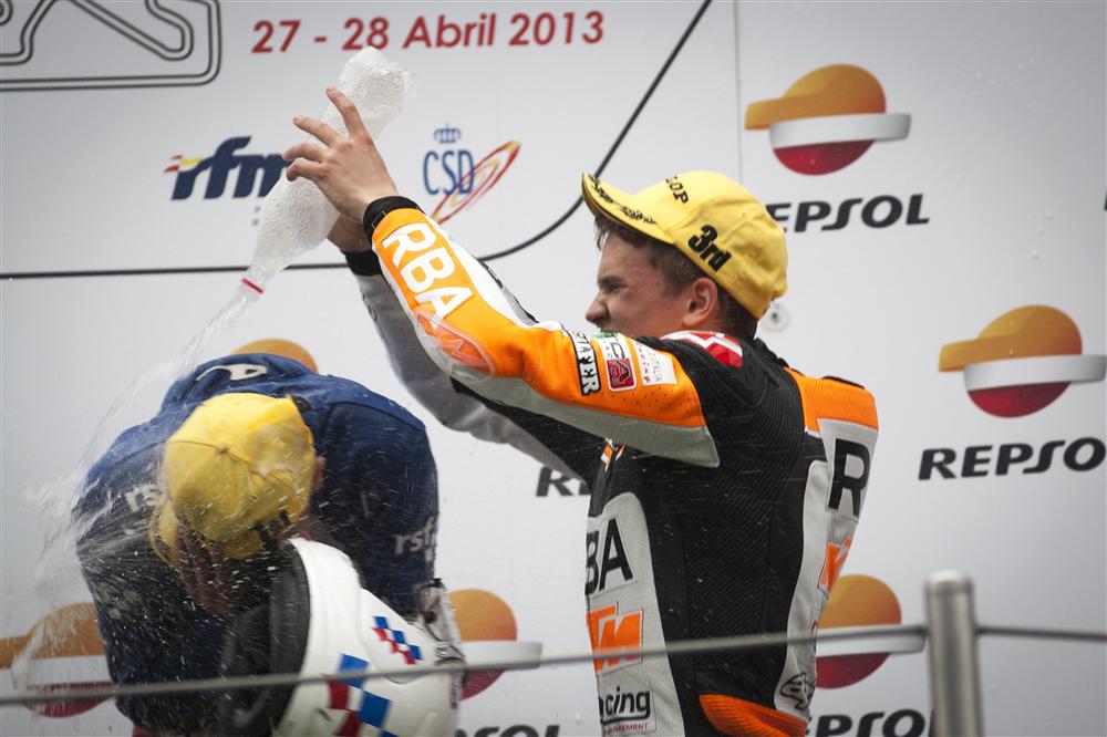 Gabri Rodrigo #19 Montmelo Podium