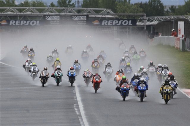 Gabri Rodrigo #19 Montmelo Podium