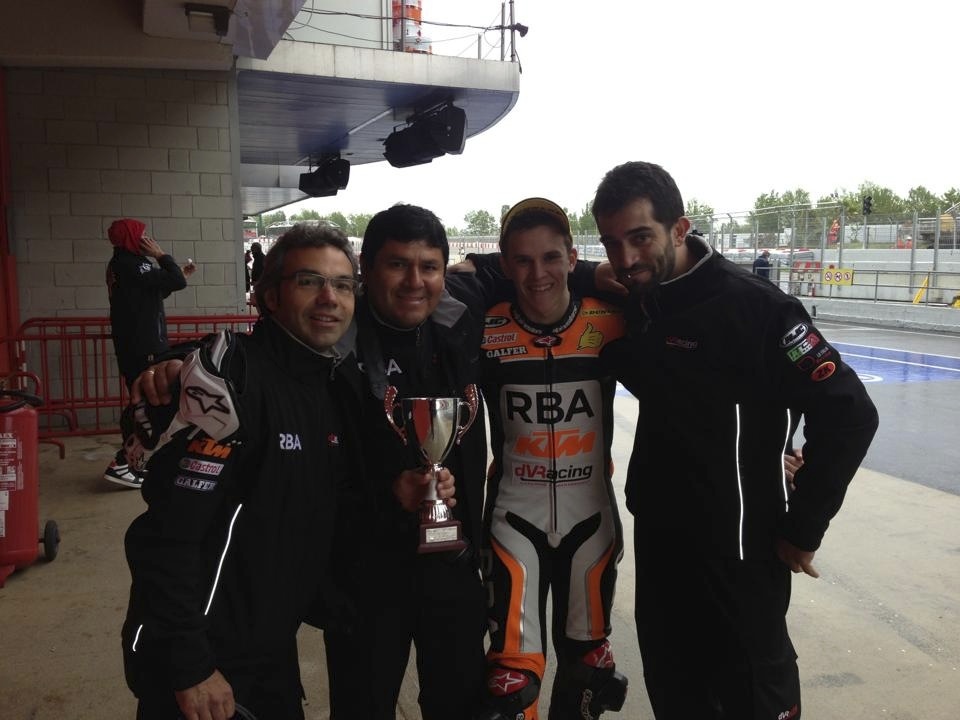 Gabri Rodrigo #19 Montmelo Podium