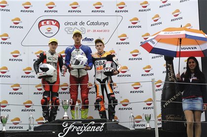 Gabri Rodrigo #19 Montmelo Podium