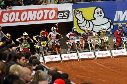 Gabri Rodrigo #19 Superprestigio dirt-track