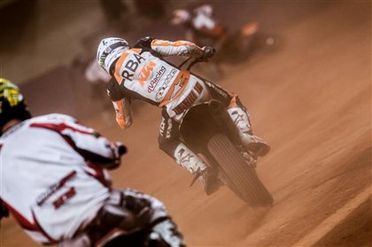 Gabri Rodrigo #19 Superprestigio dirt-track