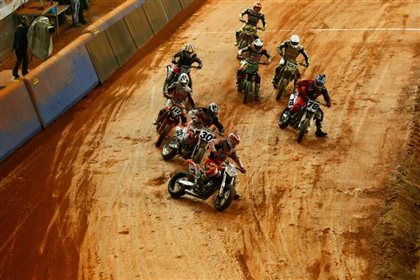 Gabri Rodrigo #19 Superprestigio dirt-track