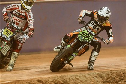 Gabri Rodrigo #19 Superprestigio dirt-track