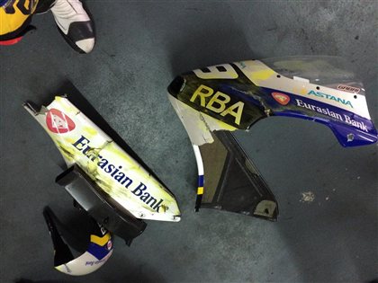 crash Gabri Rodrigo #19