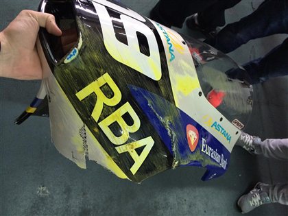 crash Gabri Rodrigo #19